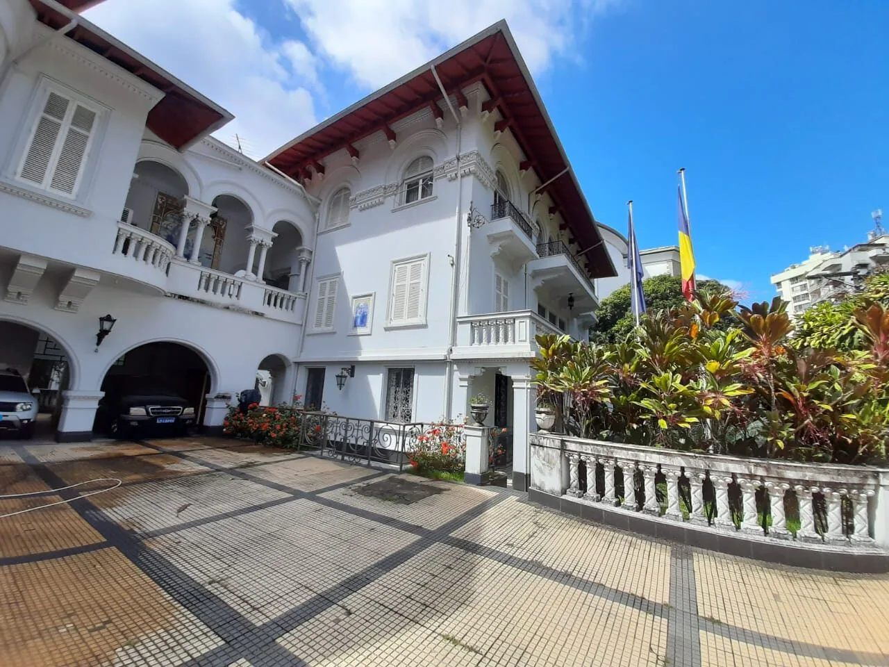 Casa do Consulado da Romênia usada em avaliação urbana